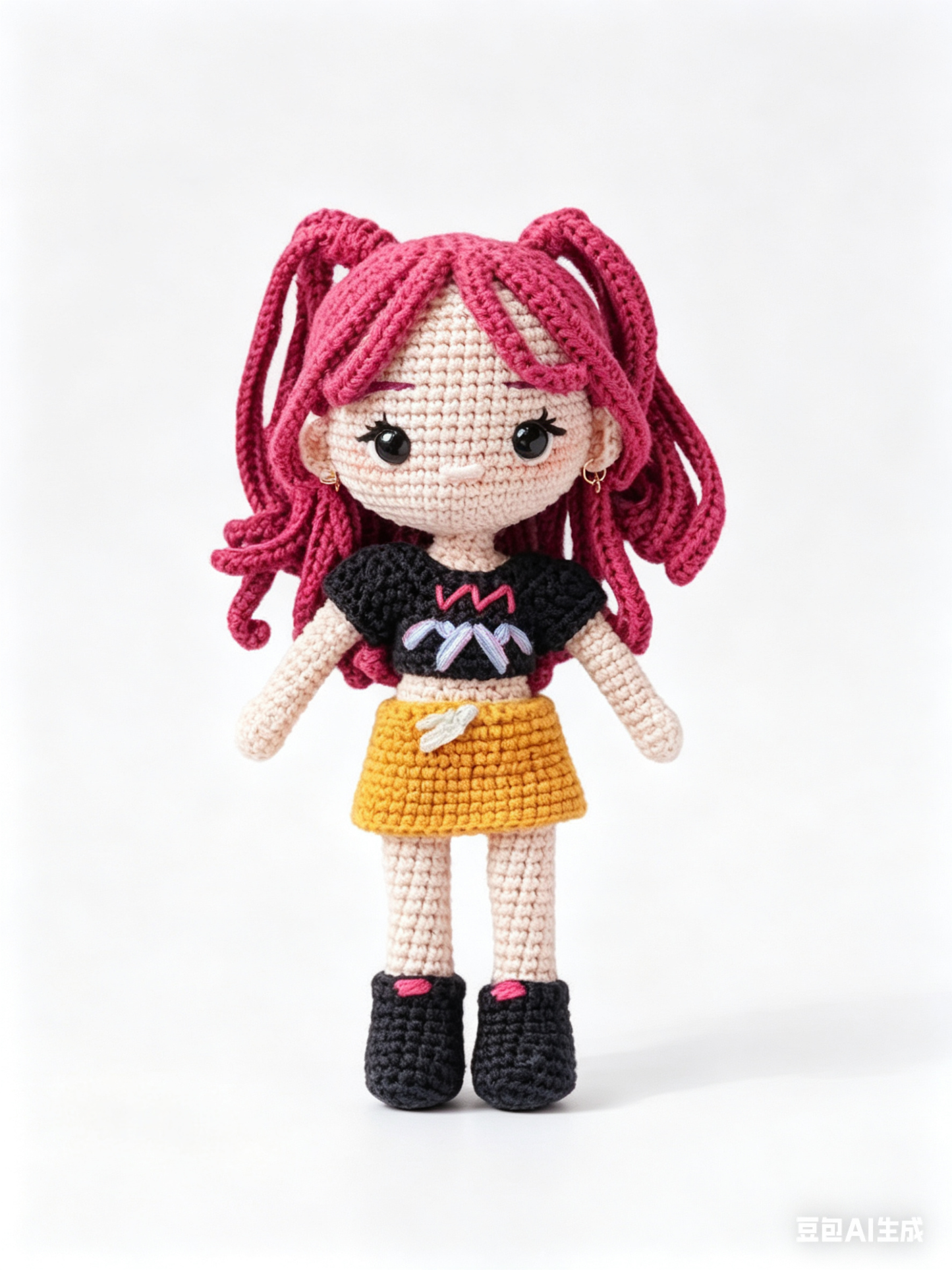 Handmade Crocheted Doll of Kpop Demon Hunter Girls