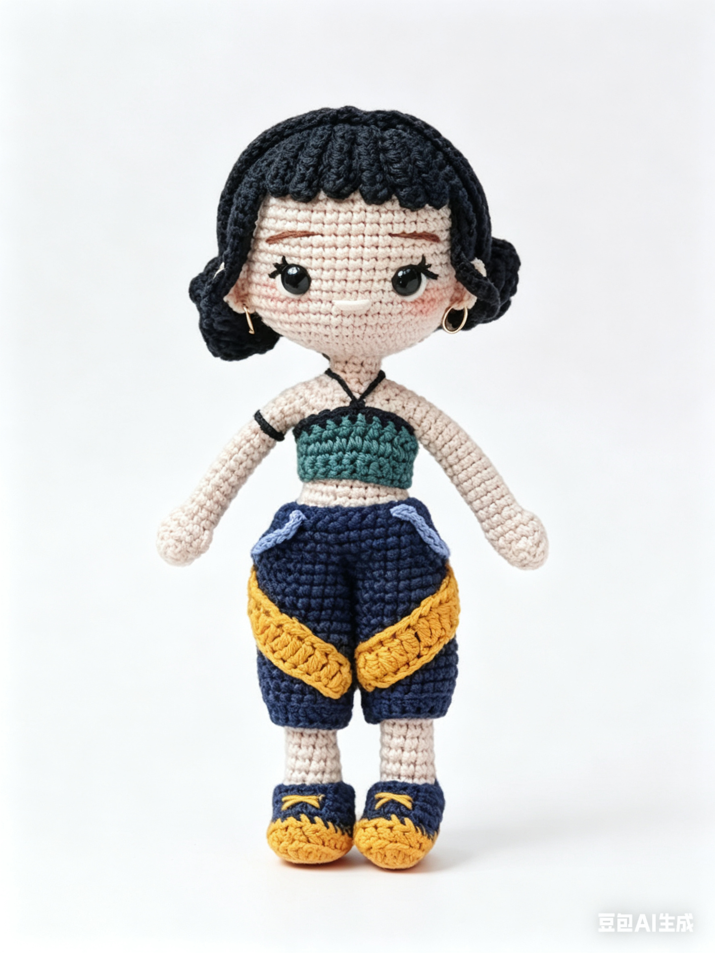 Handmade Crocheted Doll of Kpop Demon Hunter Girls