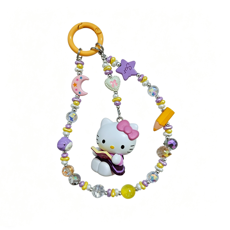 Phone charms of 6 styles Kitty Collection Serial